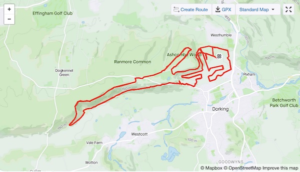 bacchus marathon strava route